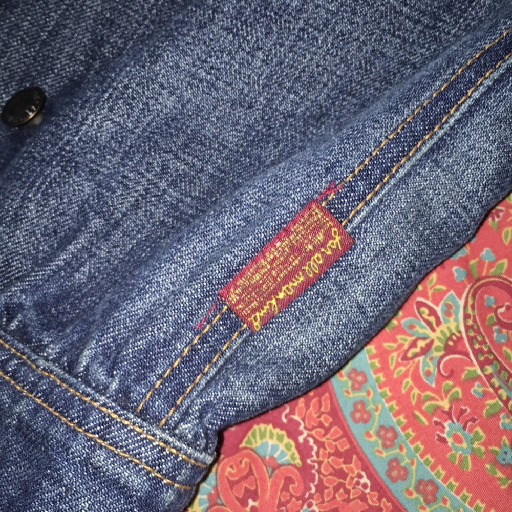 Designer denim jacket - Picture 2 of 5